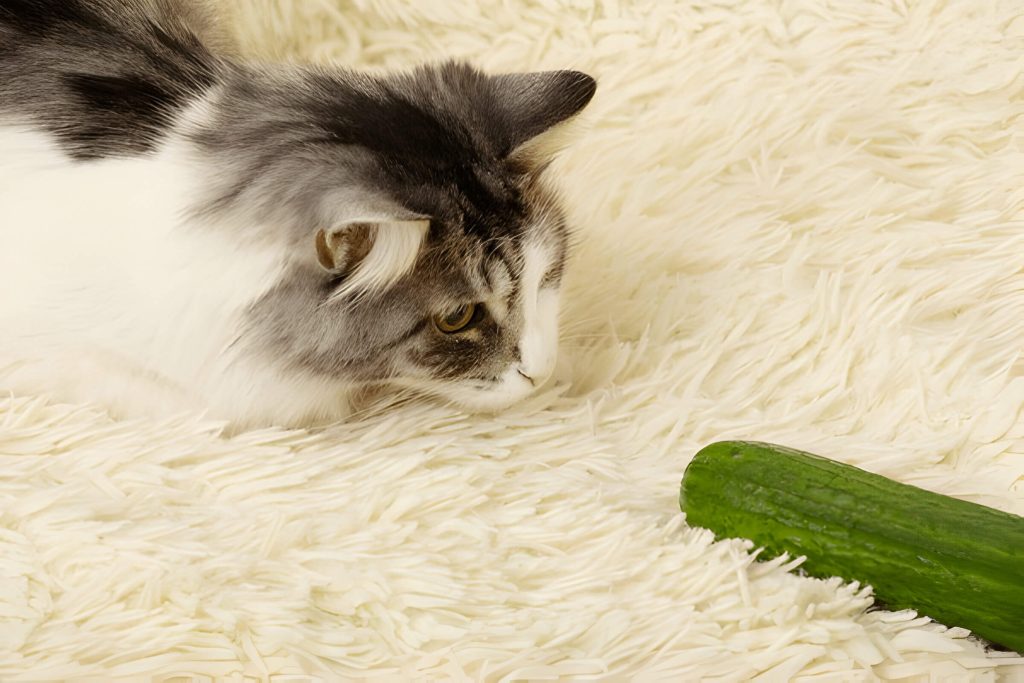 Can Cats Eat Cucumbers The Cucumber Challenge Viral Videos And Cat Behavior