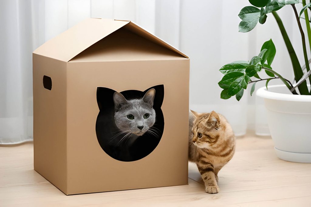 How To Use Boxes To Enhance Your Cats Environment